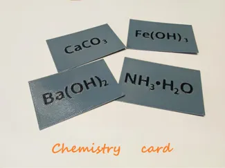 化学卡牌游戏Chemistry card game