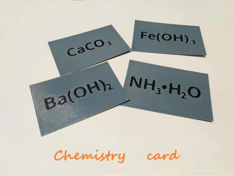 化学卡牌游戏Chemistry card game