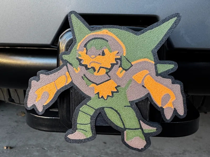 Shiny Chesnaught Hitch Cover