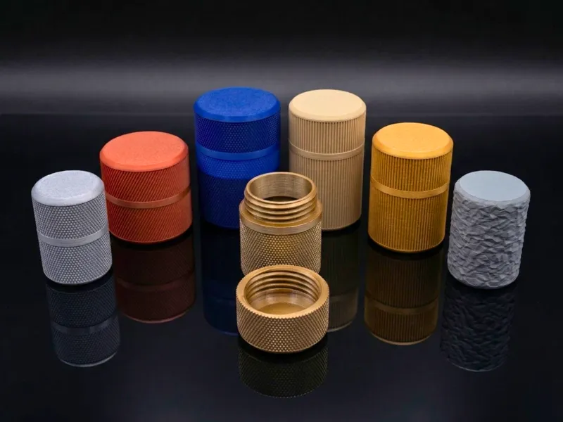 Textured EDC Containers | Print-in-Place