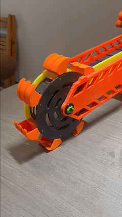 Miniatura 1 do modelo 3D 小孩玩沙子神器-电动斗轮挖机