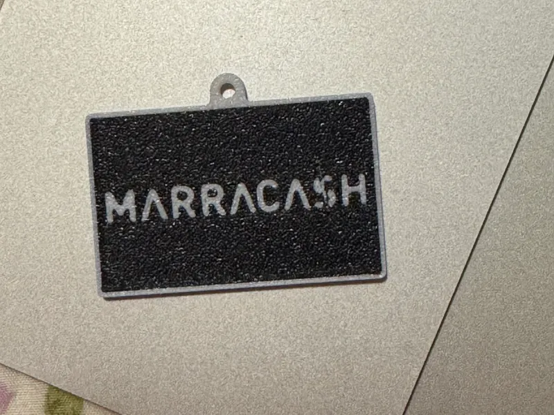 Portachiavi Marracash King del Rap