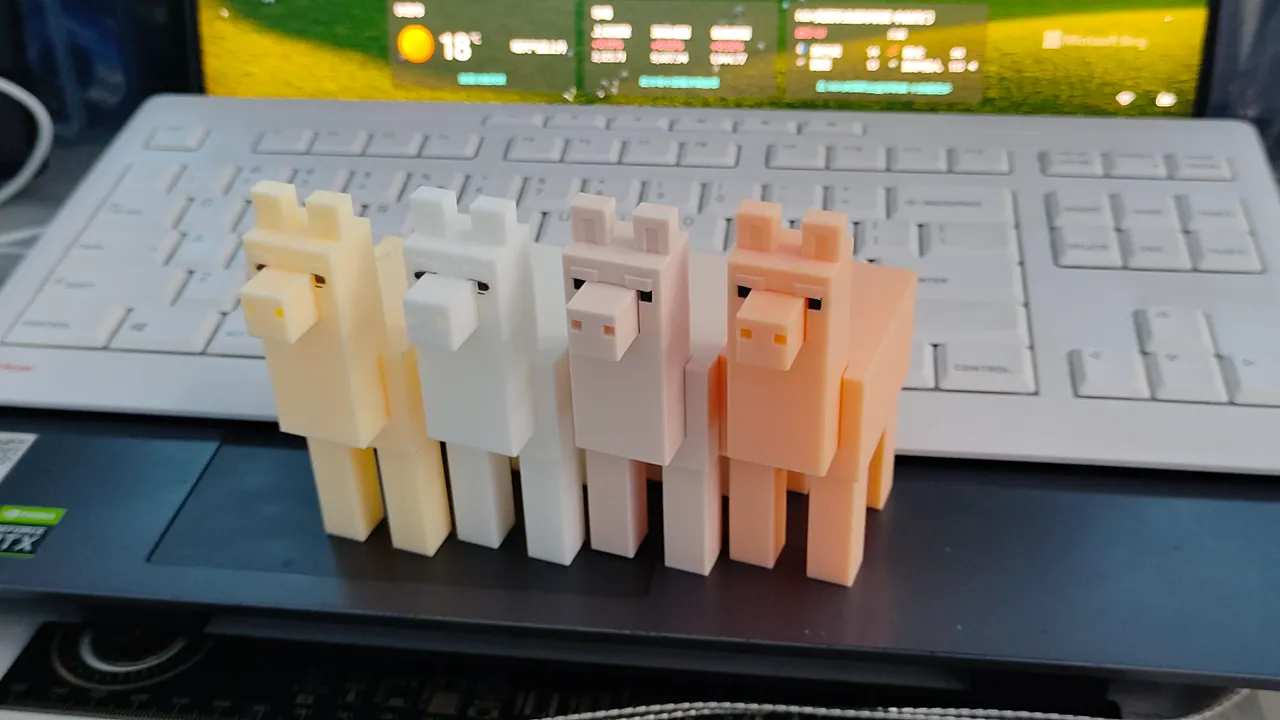 Minecraft Lama view 2