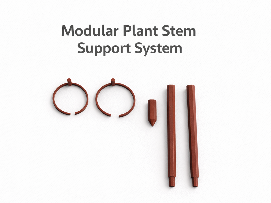 Modular Plant Stem Support System