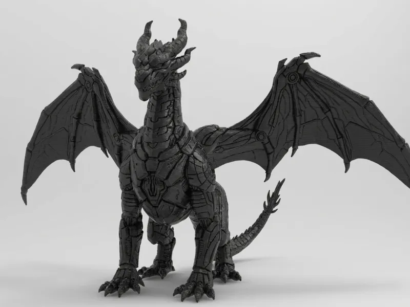 黑曜機械龍｜Obsidian Mecha Dragon