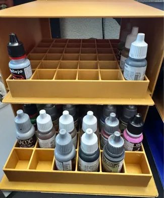 Citadel and Vallejo paint holder
