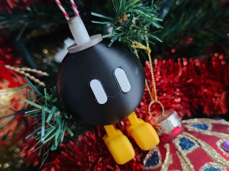 Ornement de Noël Super Mario Bob-omb  [noAMS]