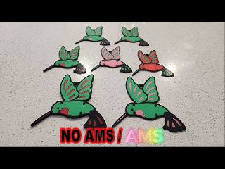 Hummingbird Keychain Necklace NO AMS / AMS