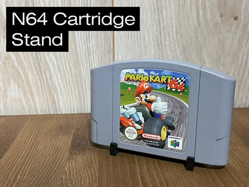 Nintendo 64 (N64) Cartridge Stand
