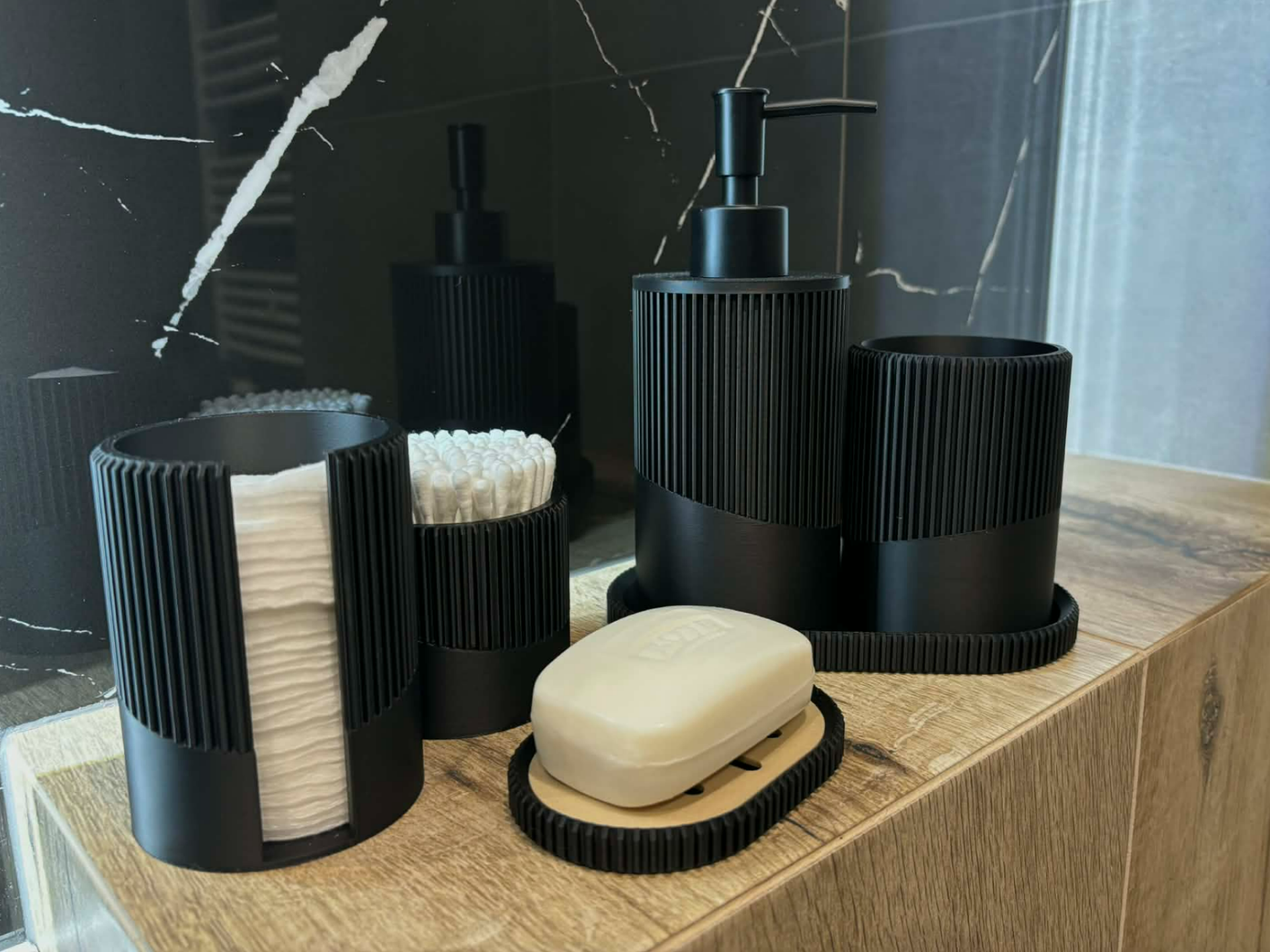 Japandi Bathroom Set