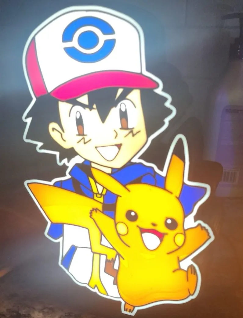 Ash Ketchum and Pikachu Lightbox