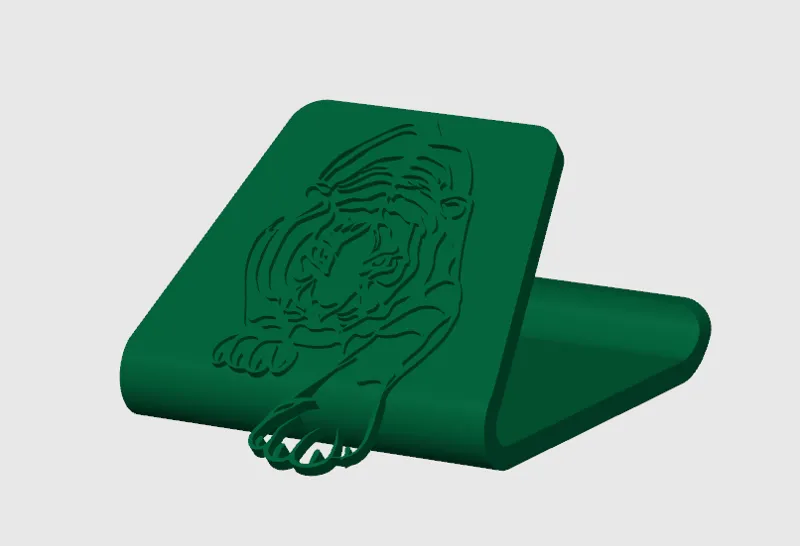 Tiger phone stand