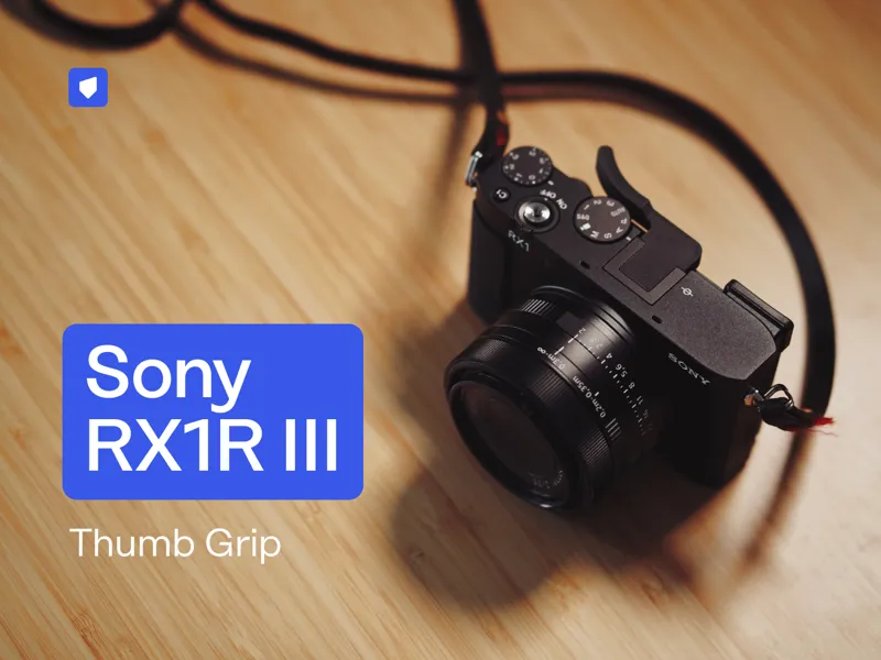 Sony RX1R III Thumb Grip
