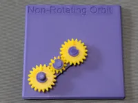 Modèle éducatif d'orbite non rotative — photo 3