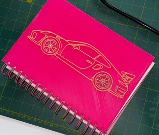 Cover for Notebook Porsche 911