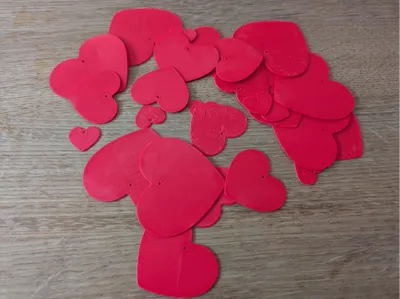 Decorative Hearts in Two Versions