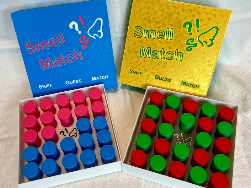 *Smell Match* – A memory board game for your nose!