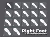 Right Foot Corrective Insoles
