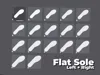 Flat Sole - Left & Right