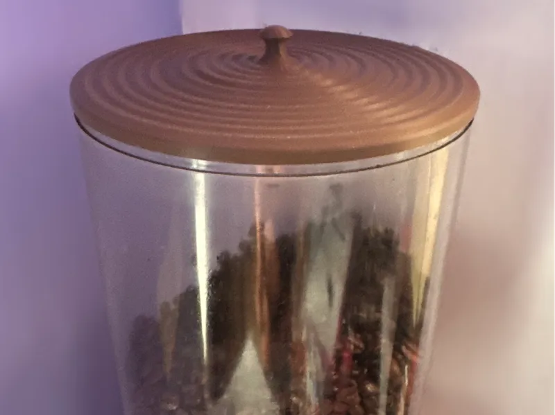Coffee Grinder Hopper Lid for Eureka Zenith 65 E