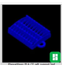 PlaqueWago_PLA_CF_raft_support