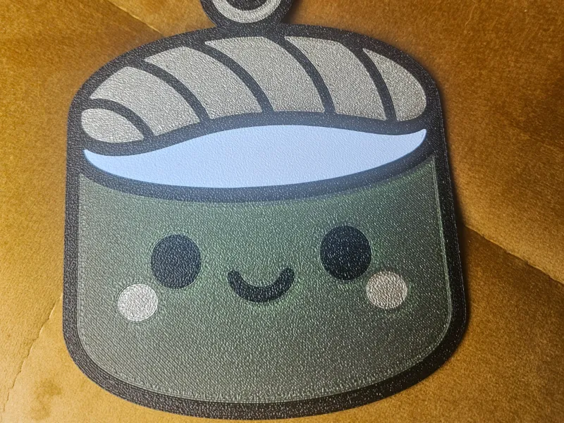 Kawaii Sushi Keychain Charm