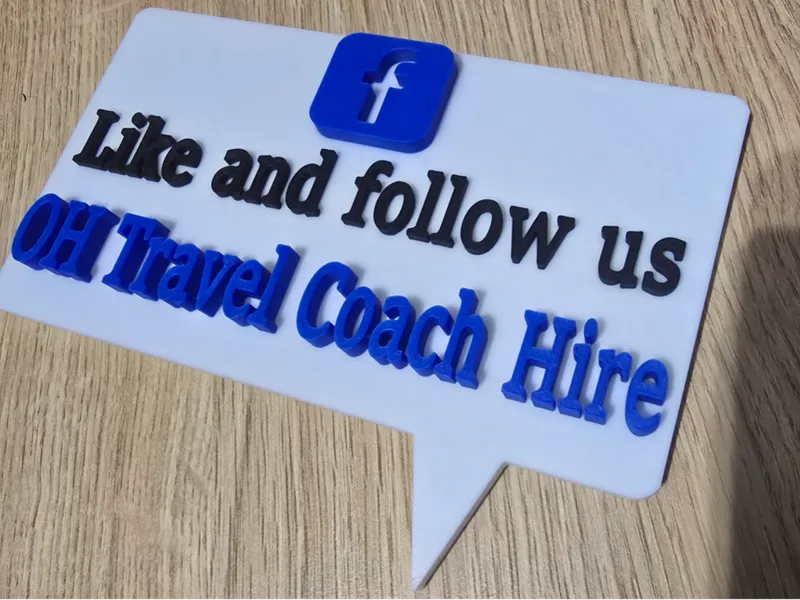 facebook business sign 
