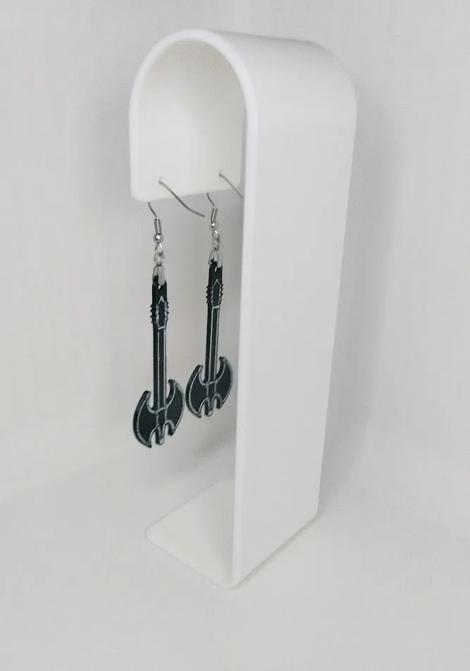 Double Axe Earrings Jewelry view 3