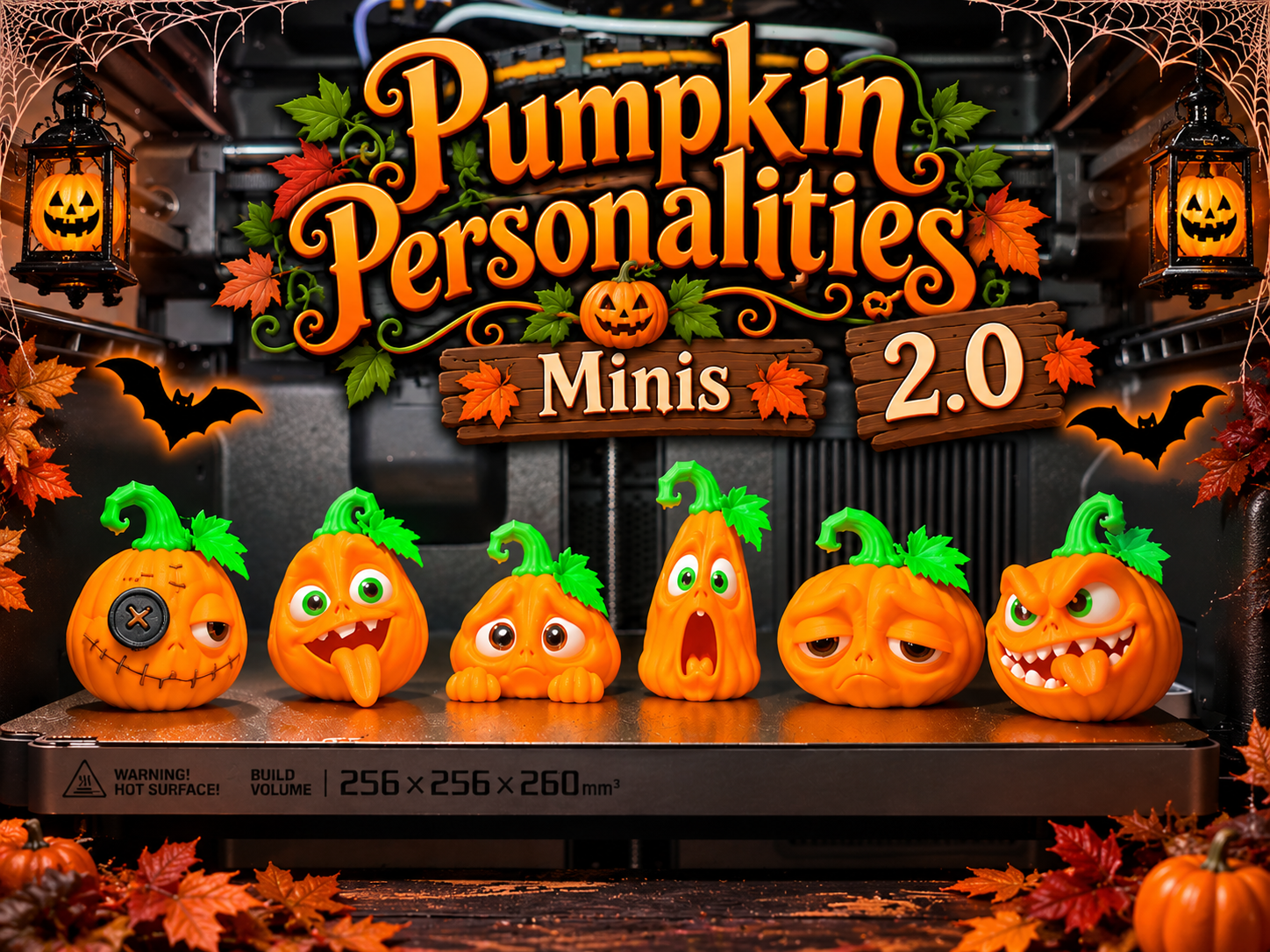 Pumpkin Personalities 2.0 - Minis - 1
