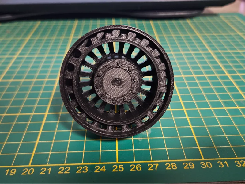Bruder John Deere 9rx rc convert wheel