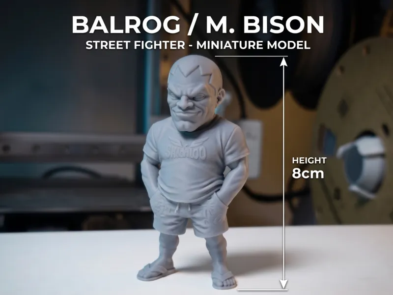 Chibi Street Fighter - M.Bison/Balrog Beachwear