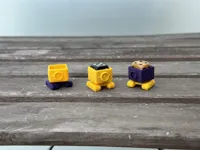 Articulated, 2 plates, minimal support