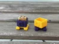 Print in Sequence, articulated, minimal support