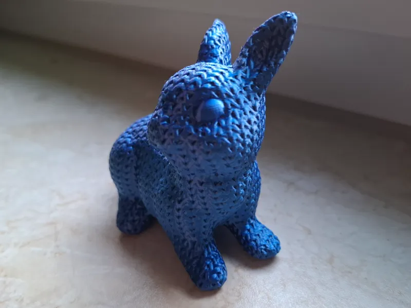 Easter Bunny knitted