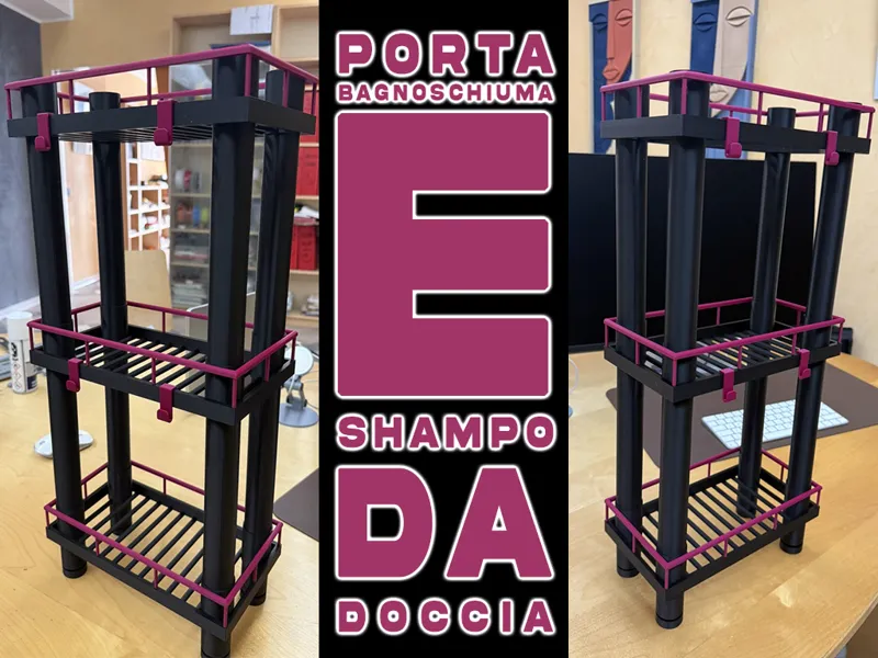 PORTA BAGNOSCHIUMA DA DOCCIA