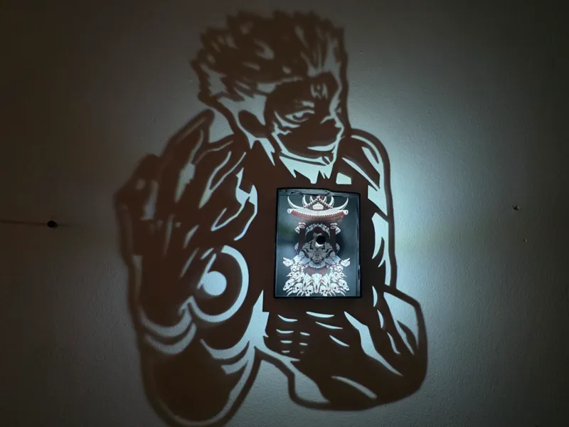Ryōmen Sukuna Shadow Lamp