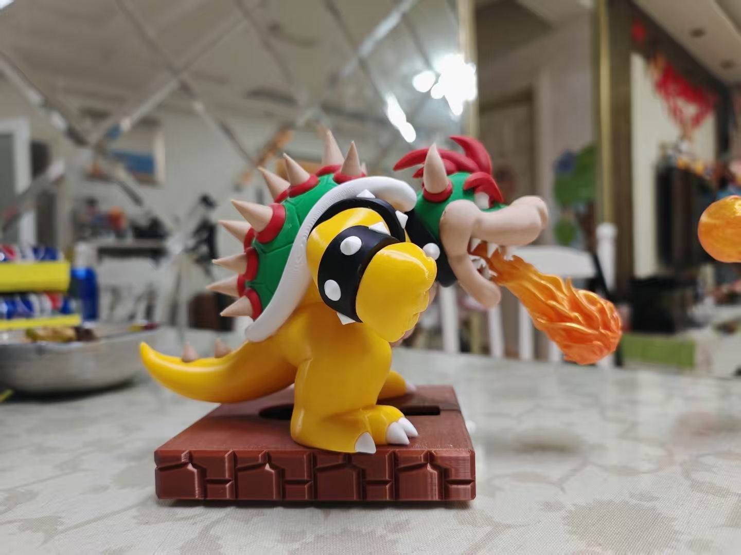 Miniatura 2 do modelo 3D Bowser 库巴 酷霸王攻击 全拆件设计 极少支撑 龟族大魔王 易装配（无需AMS）
