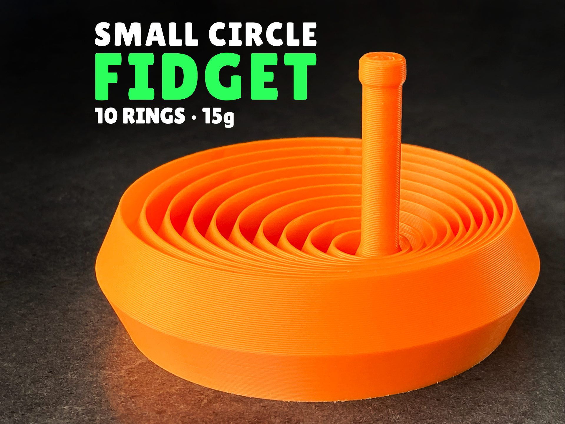 Small Circle Fidget – 10 Rings