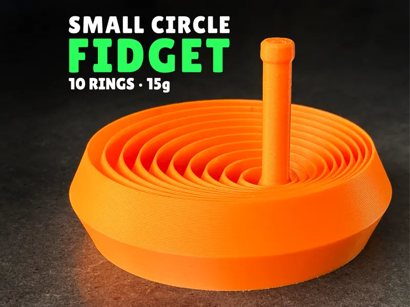 Small Circle Fidget – 10 Rings