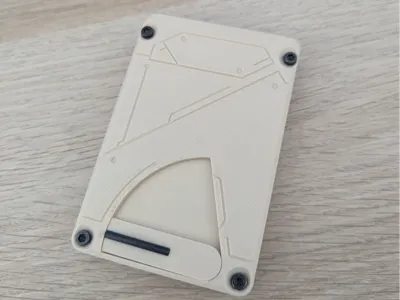 Card Wallet with Lever