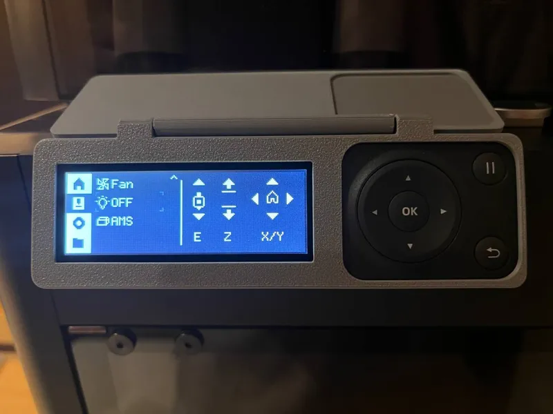 Hinged P1S Screen Cover (no supports, no hardware)