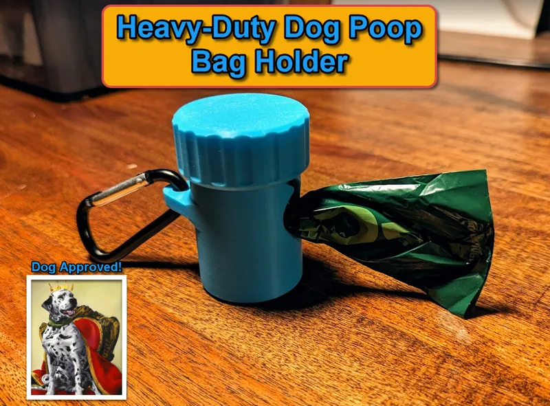 Heavy-Duty Dog Poop Bag Holder