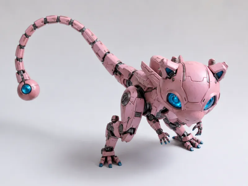 Mecha Mew Figurine