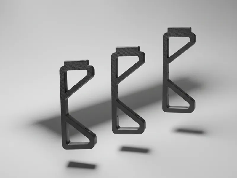 Modern Monitor Riser - with cable management