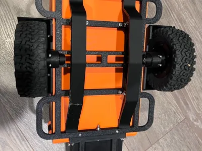 NBC.3 1:10 Camper Skid / Slide Rails