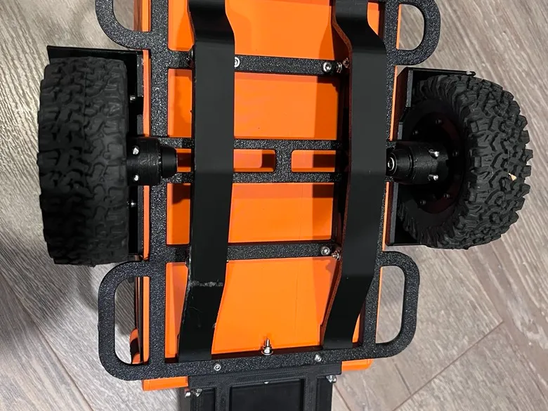 NBC.3 1:10 Camper Skid / Slide Rails