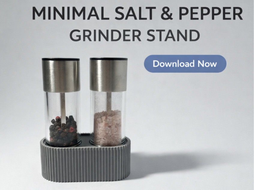 Salt & Pepper Grinder Base, (WMF Compatible)
