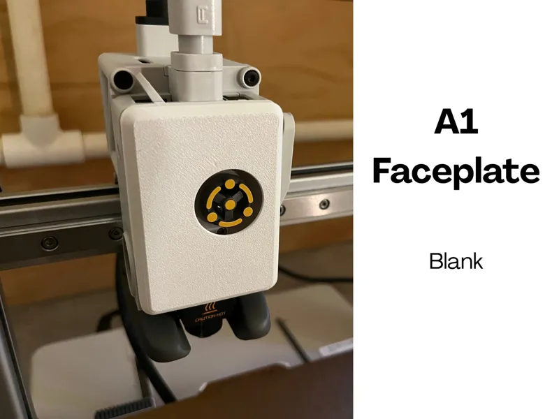 A1 Face Plate - Blank
