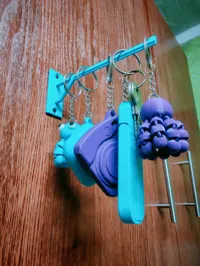 Crochet mural pour porte-clés et petits objets — photo 6