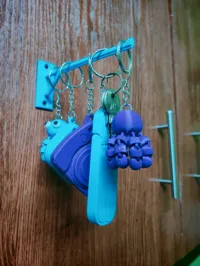 Crochet mural pour porte-clés et petits objets — photo 4